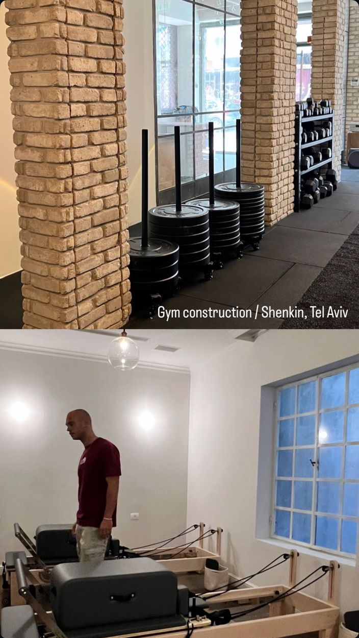 חדר כושר שתי קומות — זווית 1